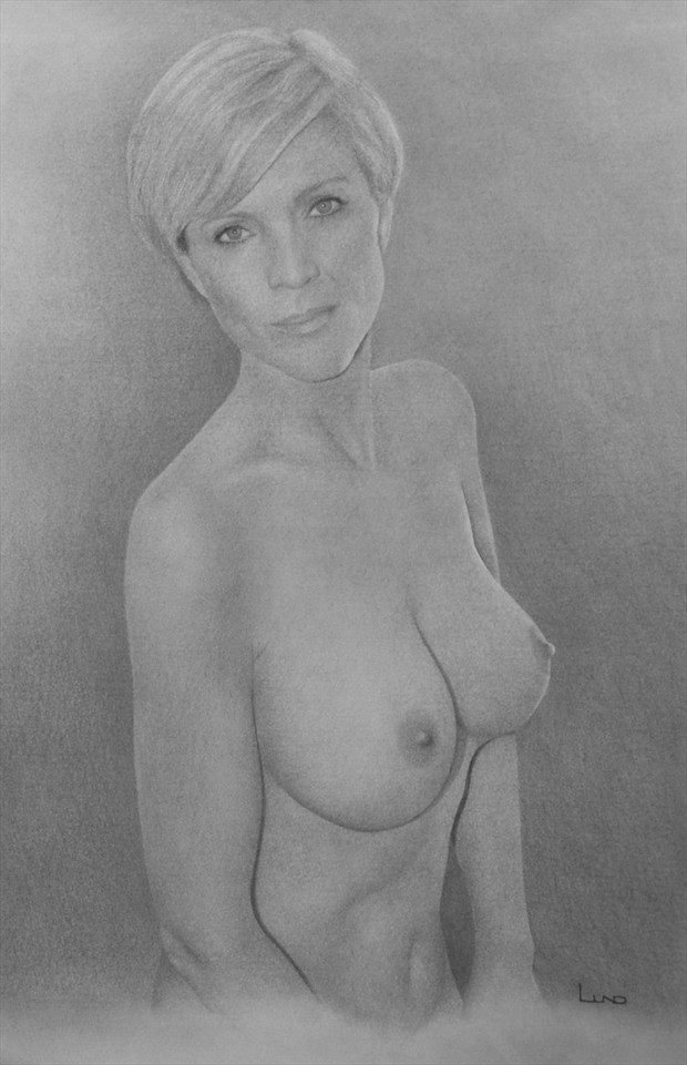 %22Blonde Ambition%22 Artistic Nude Artwork by Artist Legends by Lund